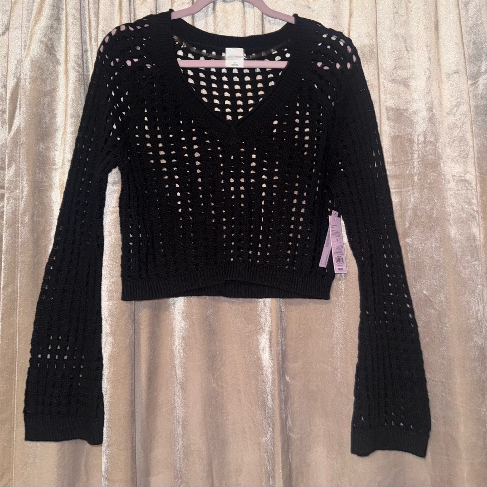 Wild Fable Black Knit Sweater
